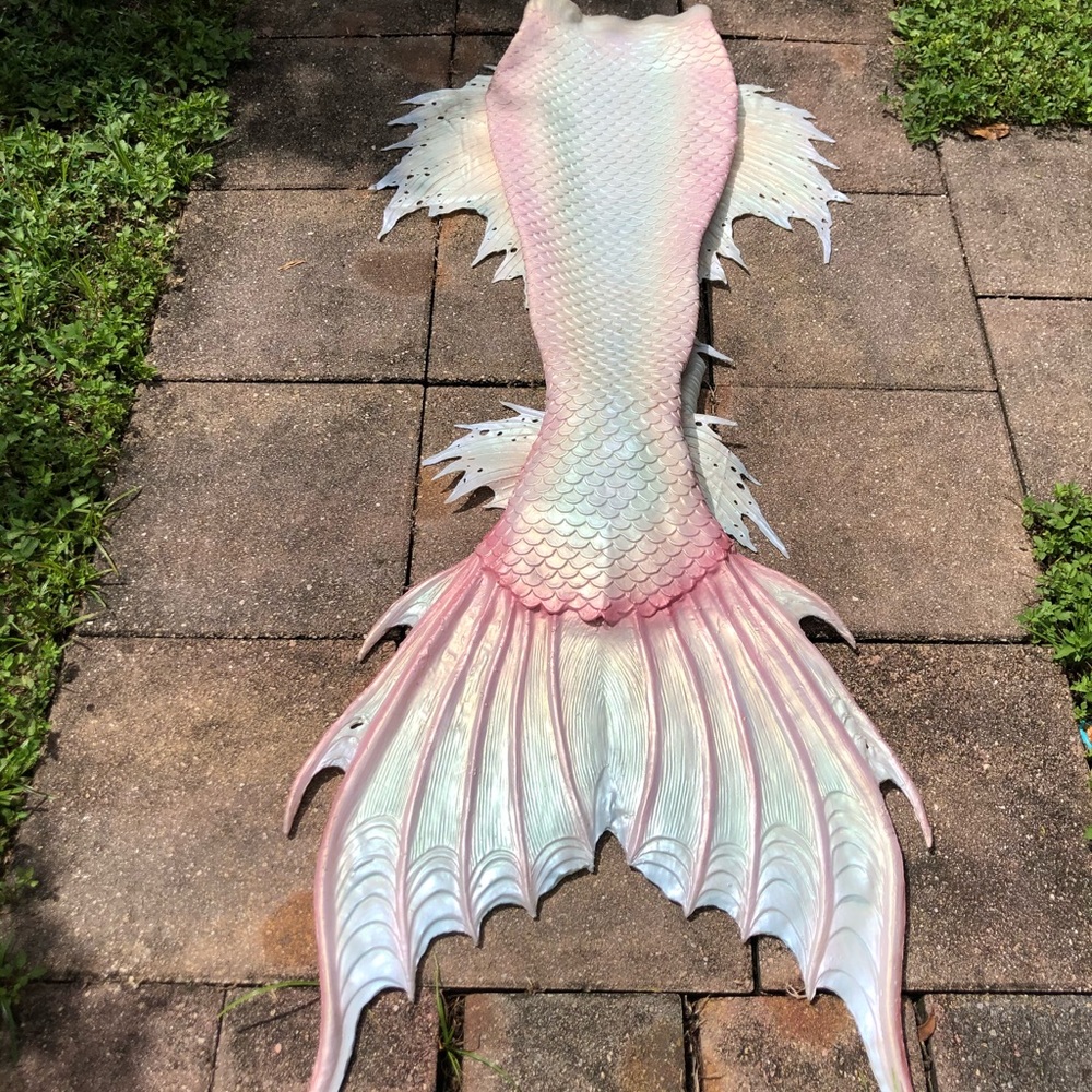 Opal Sea Dragon Merbella Studios Silicone Tail